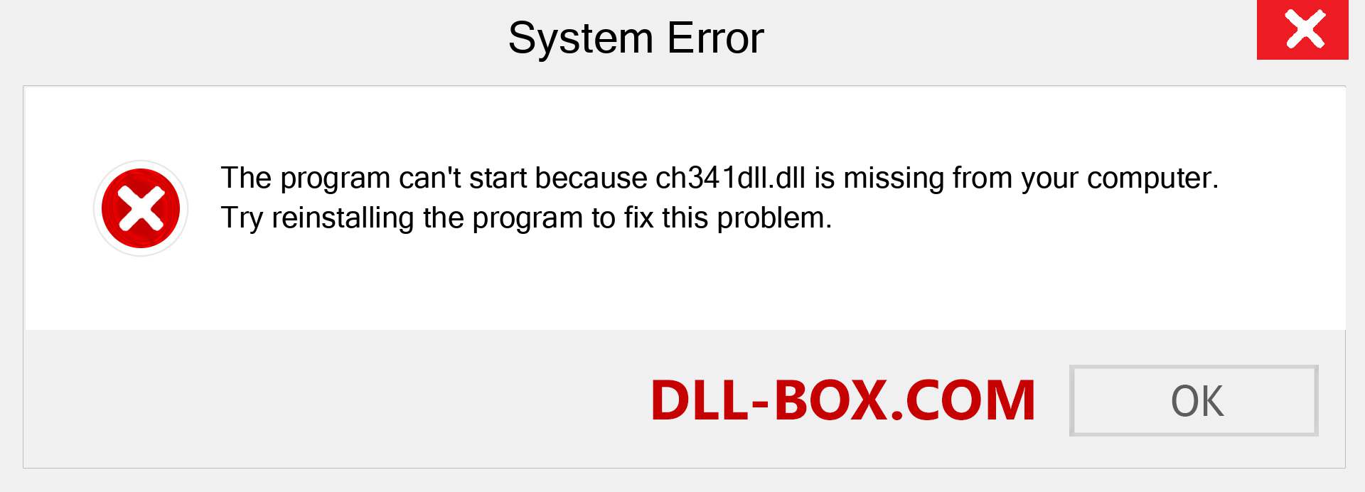  ch341dll.dll file is missing?. Download for Windows 7, 8, 10 - Fix  ch341dll dll Missing Error on Windows, photos, images